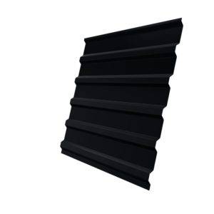 Профнастил С20В 0,5 Satin RAL 9005 черный
