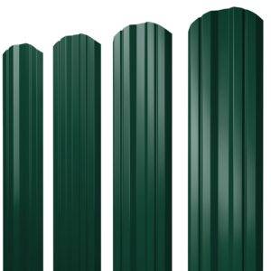 Штакетник Twin фигурный 0,5 Atlas RAL 6005 зеленый мох