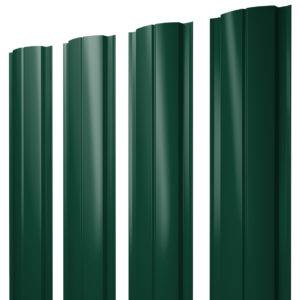 Штакетник Полукруглый Slim 0,5 Atlas RAL 6005 зеленый мох
