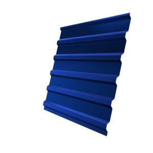 Профнастил С20В 0,5 Satin RAL 5005 сигнальный синий