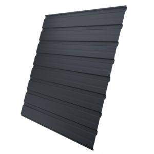 Профнастил С10В Grand Line 0,5 Quarzit RAL 7024 мокрый асфальт